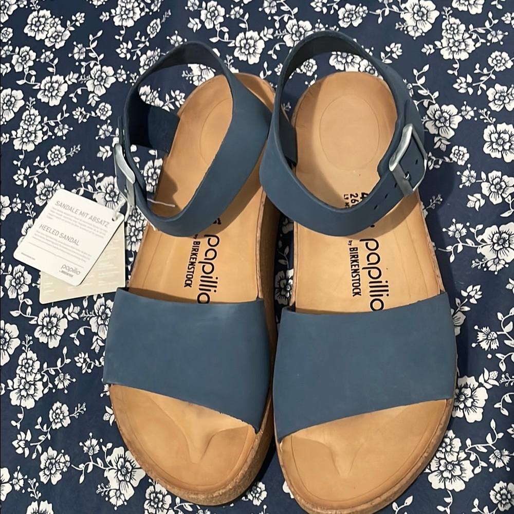 Women's Navy Sandals